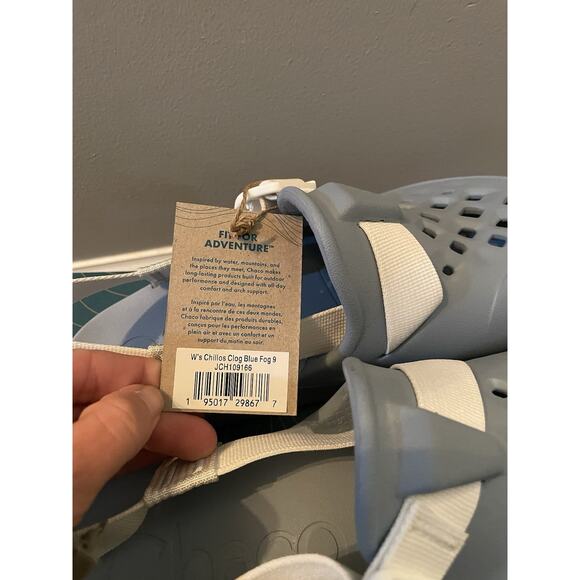 Chaco Chillos Clog (Blue Fog) Women's Clog/Mule Shoes 9 - Picture 5 of 5